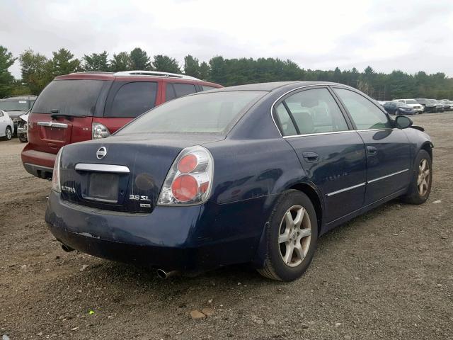 1N4BL11D85C170416 - 2005 NISSAN ALTIMA SE BLUE photo 4