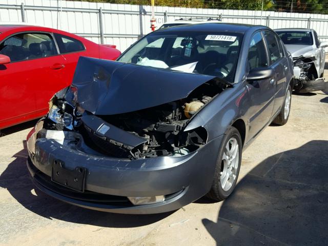 1G8AL54F04Z183418 - 2004 SATURN ION LEVEL GRAY photo 2