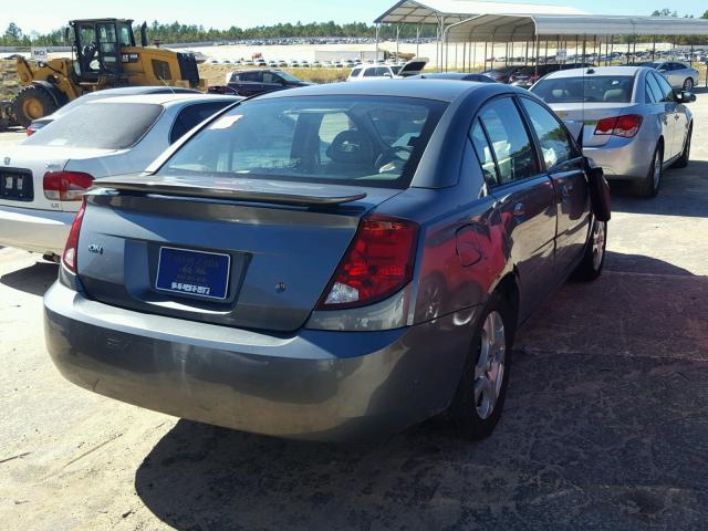 1G8AL54F04Z183418 - 2004 SATURN ION LEVEL GRAY photo 4