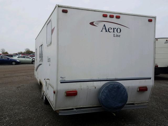 4PXT1252X33023057 - 2003 ARRW TRAILER WHITE photo 3