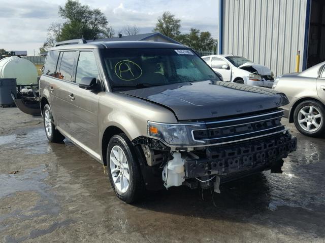 2FMGK5B8XDBD06308 - 2013 FORD FLEX SE TAN photo 1