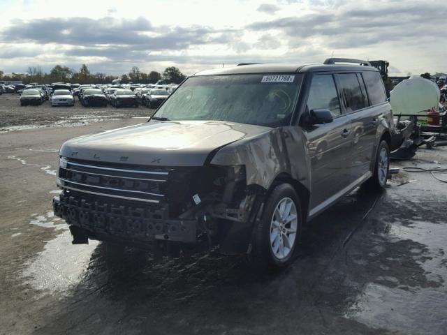 2FMGK5B8XDBD06308 - 2013 FORD FLEX SE TAN photo 2