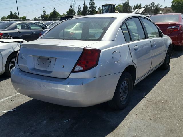 1G8AJ55F17Z161839 - 2007 SATURN ION LEVEL SILVER photo 4