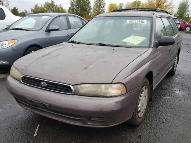 4S3BK6359S7336771 - 1995 SUBARU LEGACY L/O BROWN photo 2