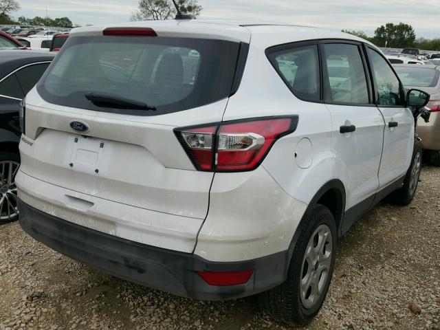 1FMCU0F77JUA54021 - 2018 FORD ESCAPE S WHITE photo 4