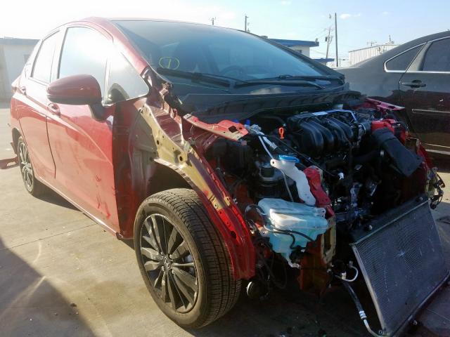 3HGGK5H66JM732292 - 2018 HONDA FIT SPORT RED photo 1