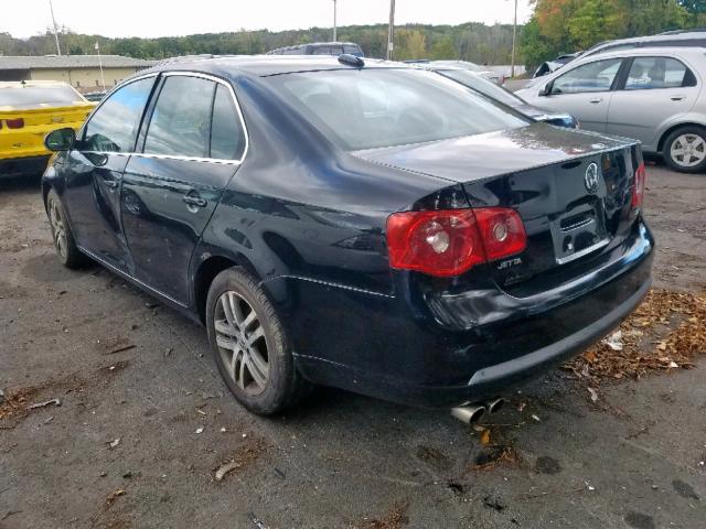 3VWSG71K36M686874 - 2006 VOLKSWAGEN JETTA 2.5 BLACK photo 3