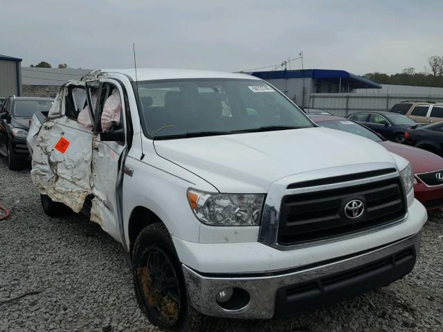 5TFEY5F11DX144066 - 2013 TOYOTA TUNDRA CRE WHITE photo 1