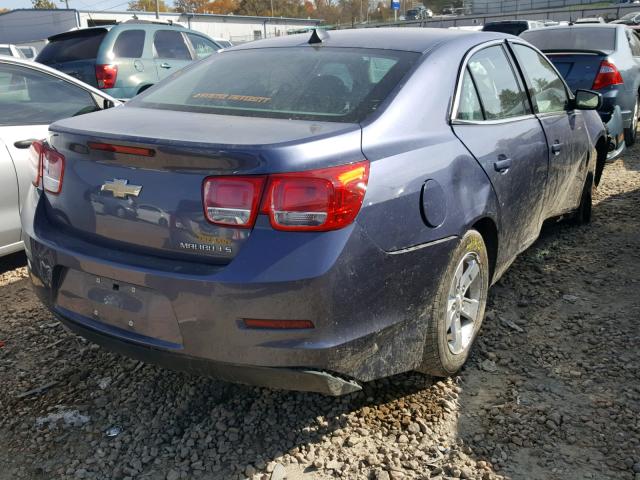 1G11B5SL2EF154192 - 2014 CHEVROLET MALIBU LS 蓝色 照片 4
