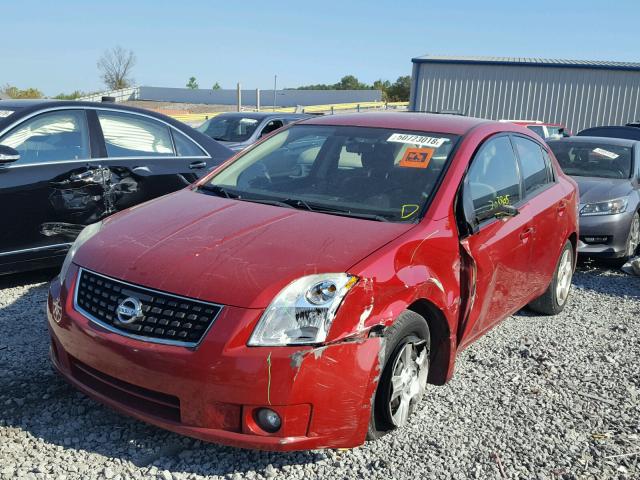 3N1AB61E19L653676 - 2009 NISSAN SENTRA 2.0 RED photo 2