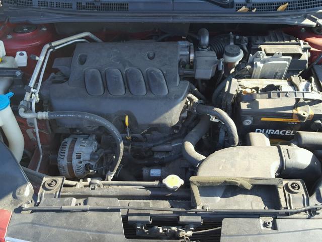 3N1AB61E19L653676 - 2009 NISSAN SENTRA 2.0 RED photo 7