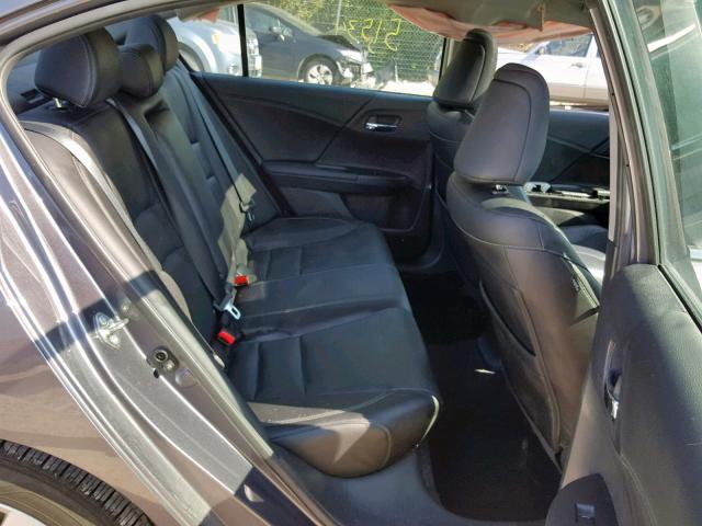 1HGCR2F8XFA093559 - 2015 HONDA ACCORD EXL GRAY photo 6