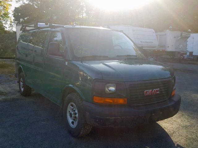 1GTHG35U971196228 - 2007 GMC SAVANA G35 GREEN photo 1