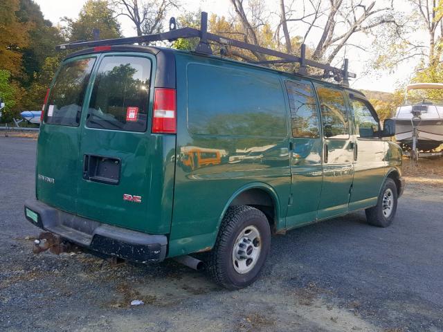 1GTHG35U971196228 - 2007 GMC SAVANA G35 GREEN photo 4