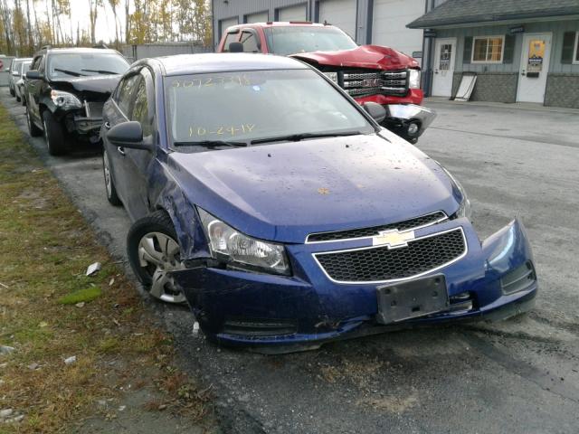 1G1PA5SG0D7140638 - 2013 CHEVROLET CRUZE LS BLUE photo 1