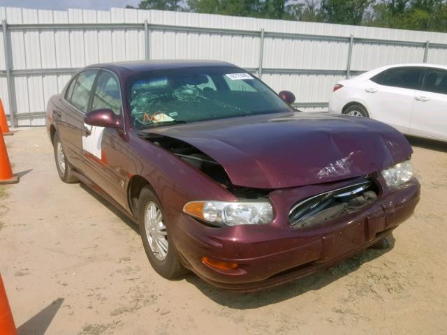 1G4HP52K844156517 - 2004 BUICK LESABRE CU BURGUNDY photo 1