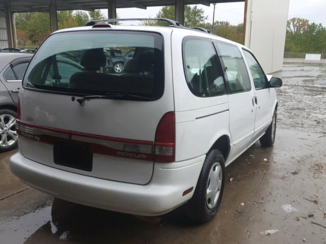 4M2DV11W8TDJ58346 - 1996 MERCURY VILLAGER WHITE photo 4