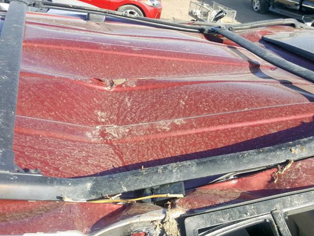 JTEEP21A040011778 - 2004 TOYOTA HIGHLANDER RED photo 9