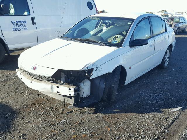 1G8AL52F83Z112985 - 2003 SATURN ION LEVEL WHITE photo 2