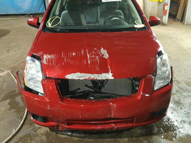 3N1AB61E87L637195 - 2007 NISSAN SENTRA 2.0 RED photo 7