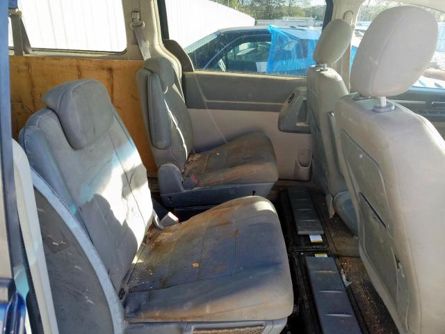 2D8HN54P88R693833 - 2008 DODGE GRAND CARA BLUE photo 6