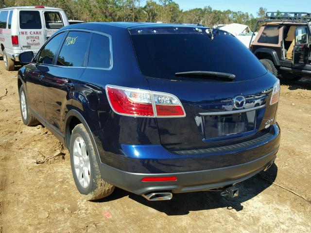 JM3TB2CA3B0309060 - 2011 MAZDA CX-9 BLUE photo 3