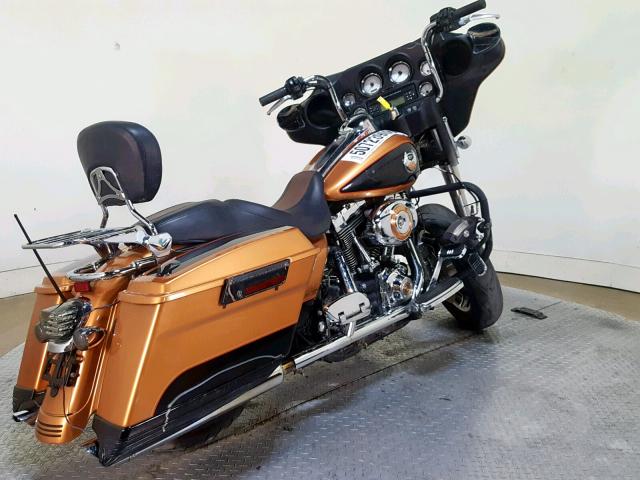 1HD1KB4448Y661758 - 2008 HARLEY-DAVIDSON FLHX 105TH ORANGE photo 8