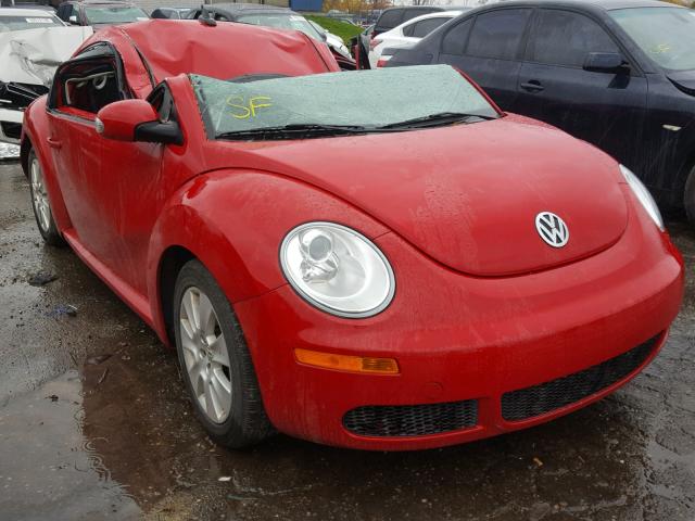 3VWRW3AG1AM011829 - 2010 VOLKSWAGEN NEW BEETLE RED photo 1