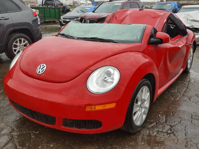 3VWRW3AG1AM011829 - 2010 VOLKSWAGEN NEW BEETLE RED photo 2