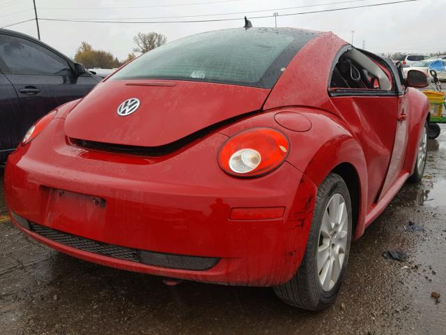 3VWRW3AG1AM011829 - 2010 VOLKSWAGEN NEW BEETLE RED photo 4