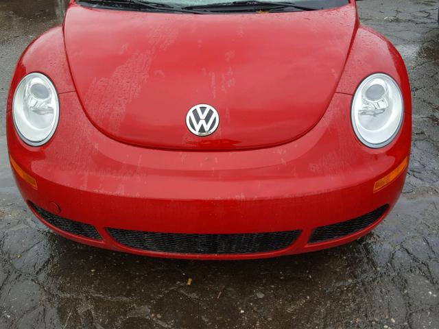 3VWRW3AG1AM011829 - 2010 VOLKSWAGEN NEW BEETLE RED photo 7