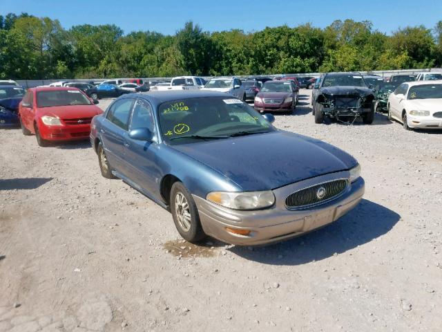 1G4HP54K624221780 - 2002 BUICK LESABRE CU BLUE photo 1