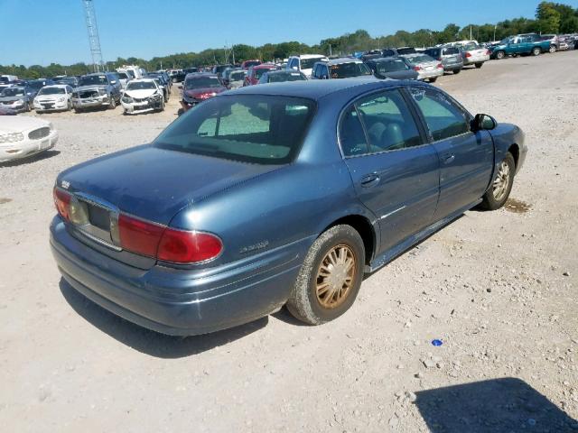 1G4HP54K624221780 - 2002 BUICK LESABRE CU BLUE photo 4