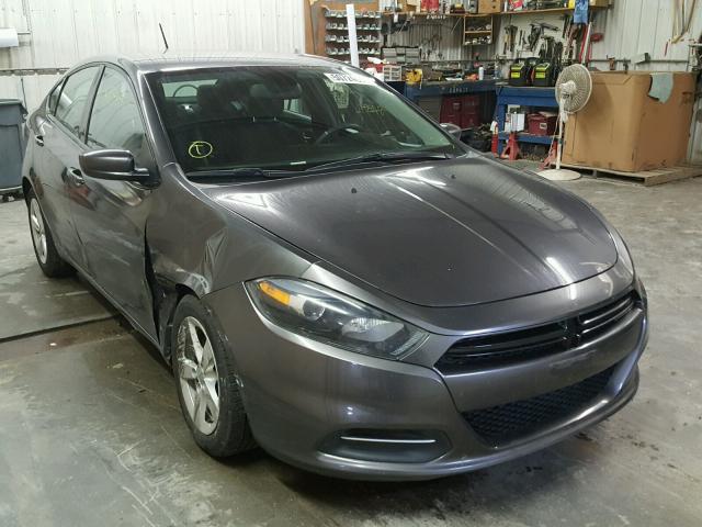 1C3CDFBB3GD689218 - 2016 DODGE DART SXT GRAY photo 1