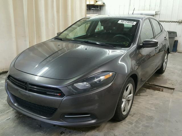 1C3CDFBB3GD689218 - 2016 DODGE DART SXT GRAY photo 2