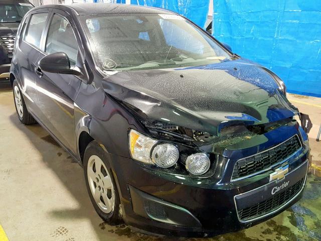 1G1JB6SH9F4196387 - 2015 CHEVROLET SONIC LS 黑色 照片 1