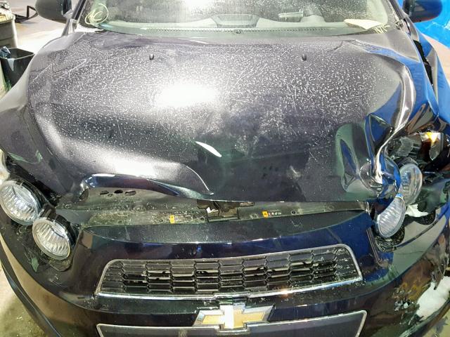 1G1JB6SH9F4196387 - 2015 CHEVROLET SONIC LS 黑色 照片 7