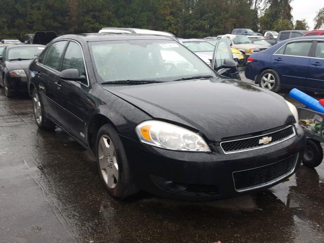2G1WD58C189151367 - 2008 CHEVROLET IMPALA SUP 黑色 照片 1