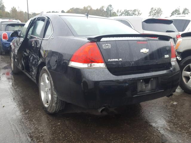 2G1WD58C189151367 - 2008 CHEVROLET IMPALA SUP 黑色 照片 3