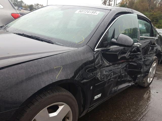 2G1WD58C189151367 - 2008 CHEVROLET IMPALA SUP 黑色 照片 9