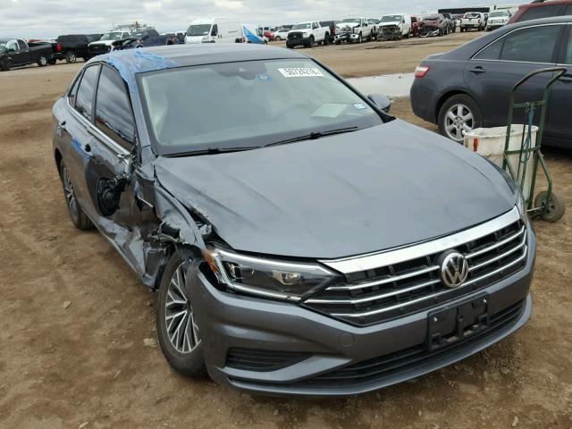 3VWE57BU1KM046451 - 2019 VOLKSWAGEN JETTA SEL GRAY photo 1