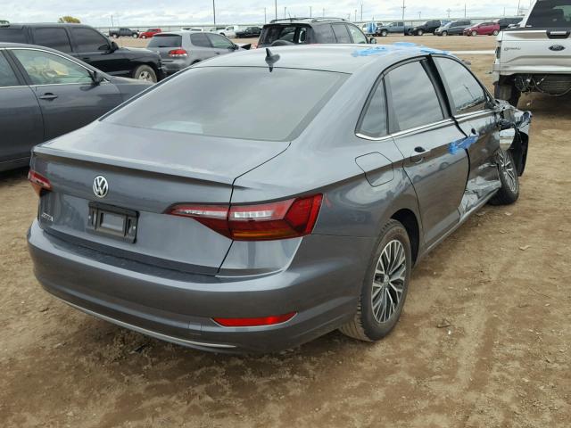 3VWE57BU1KM046451 - 2019 VOLKSWAGEN JETTA SEL GRAY photo 4