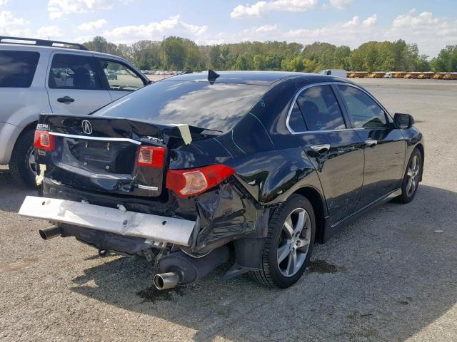 JH4CU2F89DC012161 - 2013 ACURA TSX SE BLACK photo 4