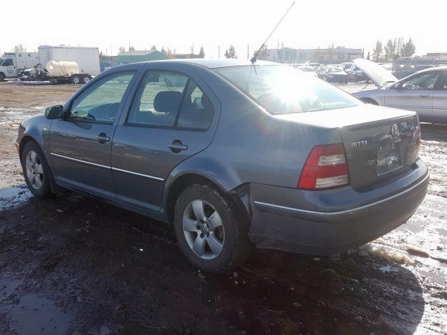 3VWSR69M44M076425 - 2004 VOLKSWAGEN JETTA GLS GRAY photo 3