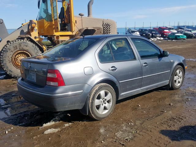 3VWSR69M44M076425 - 2004 VOLKSWAGEN JETTA GLS GRAY photo 4