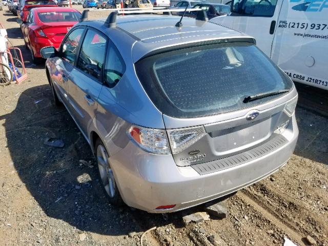 JF1GH6D68BH828686 - 2011 SUBARU IMPREZA OU SILVER photo 3