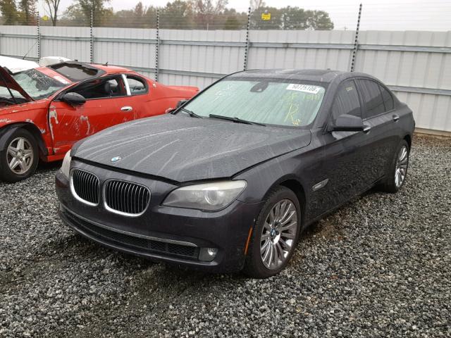 WBAKA83529CY34887 - 2009 BMW 750 I BLACK photo 2