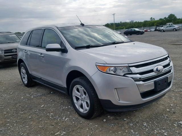 2FMDK3J92CBA57504 - 2012 FORD EDGE SEL GRAY photo 1