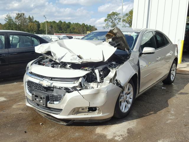 1G11C5SL3EF256808 - 2014 CHEVROLET MALIBU 1LT TAN photo 2
