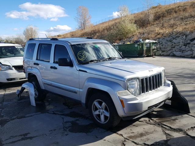 1J4PN5GK5AW101581 - 2010 JEEP LIBERTY LI SILVER photo 1